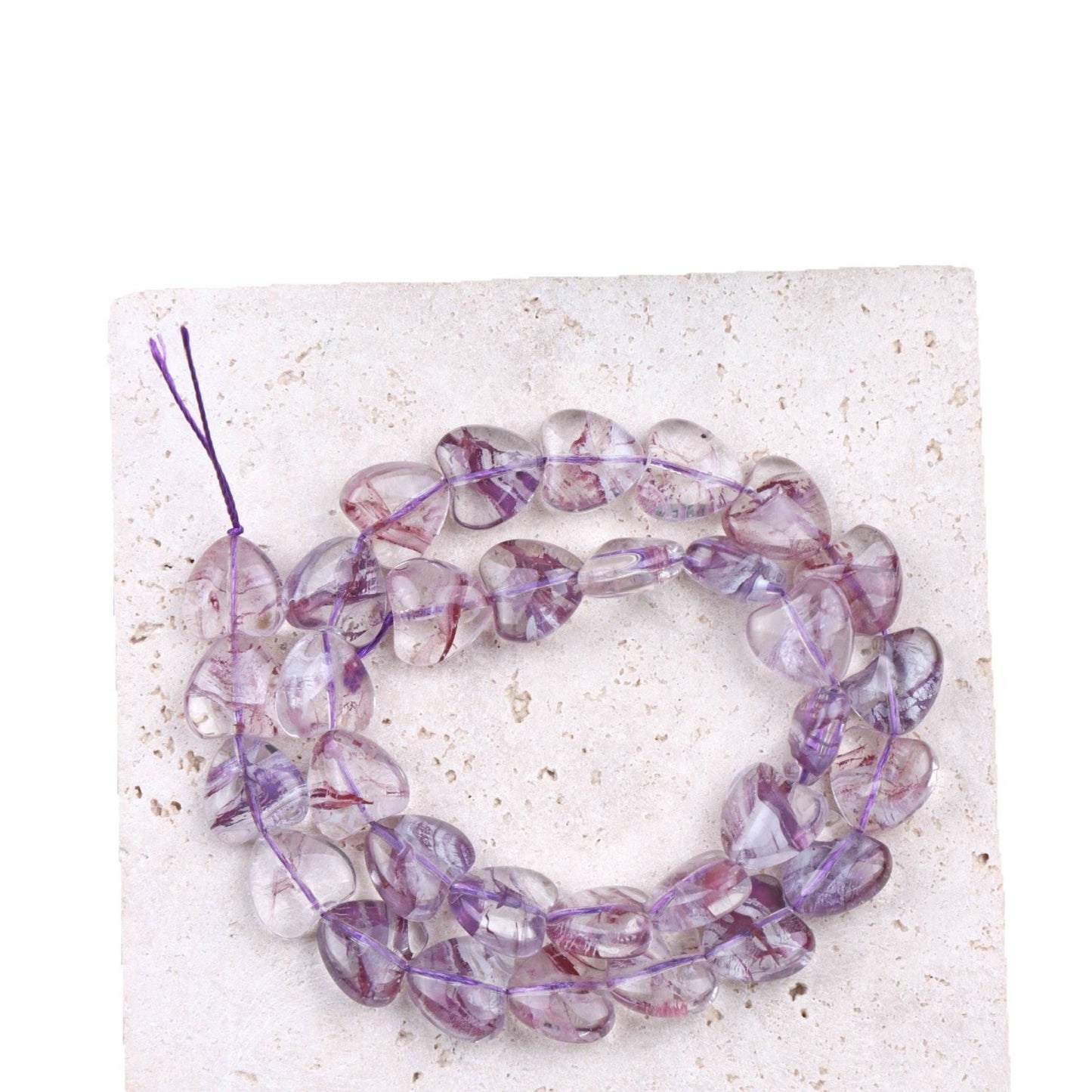 Geometric Crystal Beads For Jewelry Making, Handmade Craft In White, Perfect For DIY Accessories