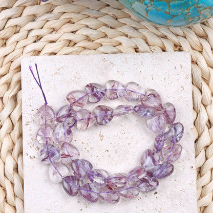 Geometric Crystal Beads For Jewelry Making, Handmade Craft In White, Perfect For DIY Accessories