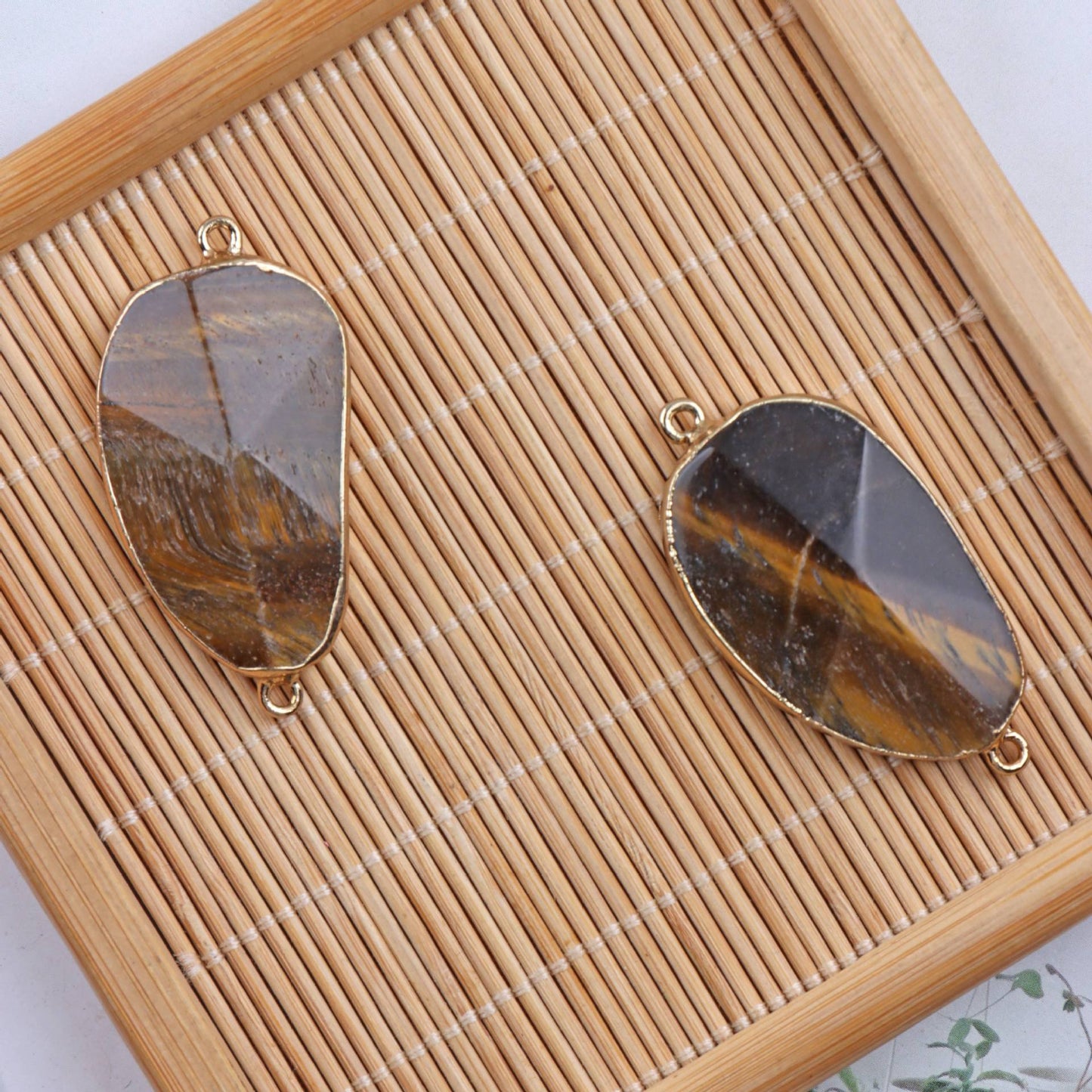 Handmade Rose Quartz Natural Stone Pendant With Baroque Style For Jewelry Making
