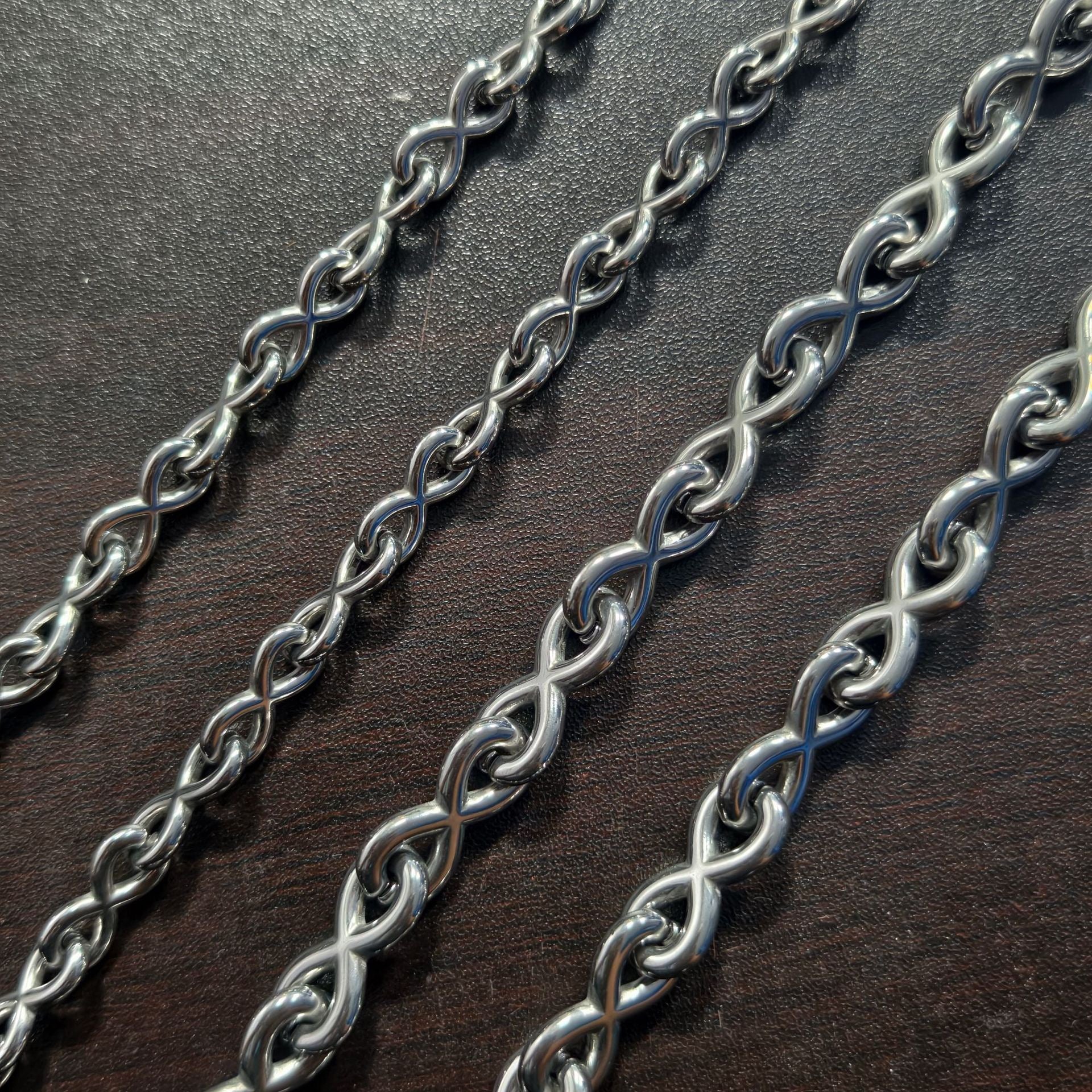 Ice Cream Surgical Steel Chain Necklace In 304 Stainless Steel With 0.03µm Coating Thickness For Adults, Handmade Chain