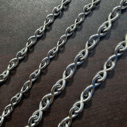 Ice Cream Surgical Steel Chain Necklace In 304 Stainless Steel With 0.03µm Coating Thickness For Adults, Handmade Chain