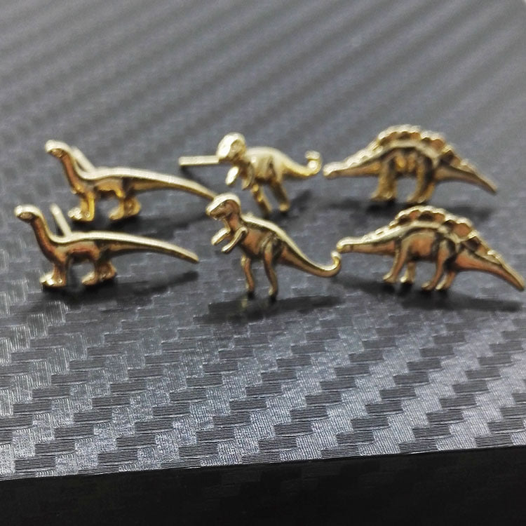 Sweet Silver Animal Earrings For Unisex, Electroplated Alloy With 304 Stainless Steel Ear Pins