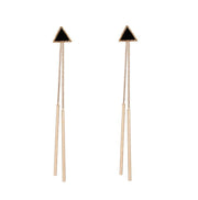 Rose gold stud earrings
