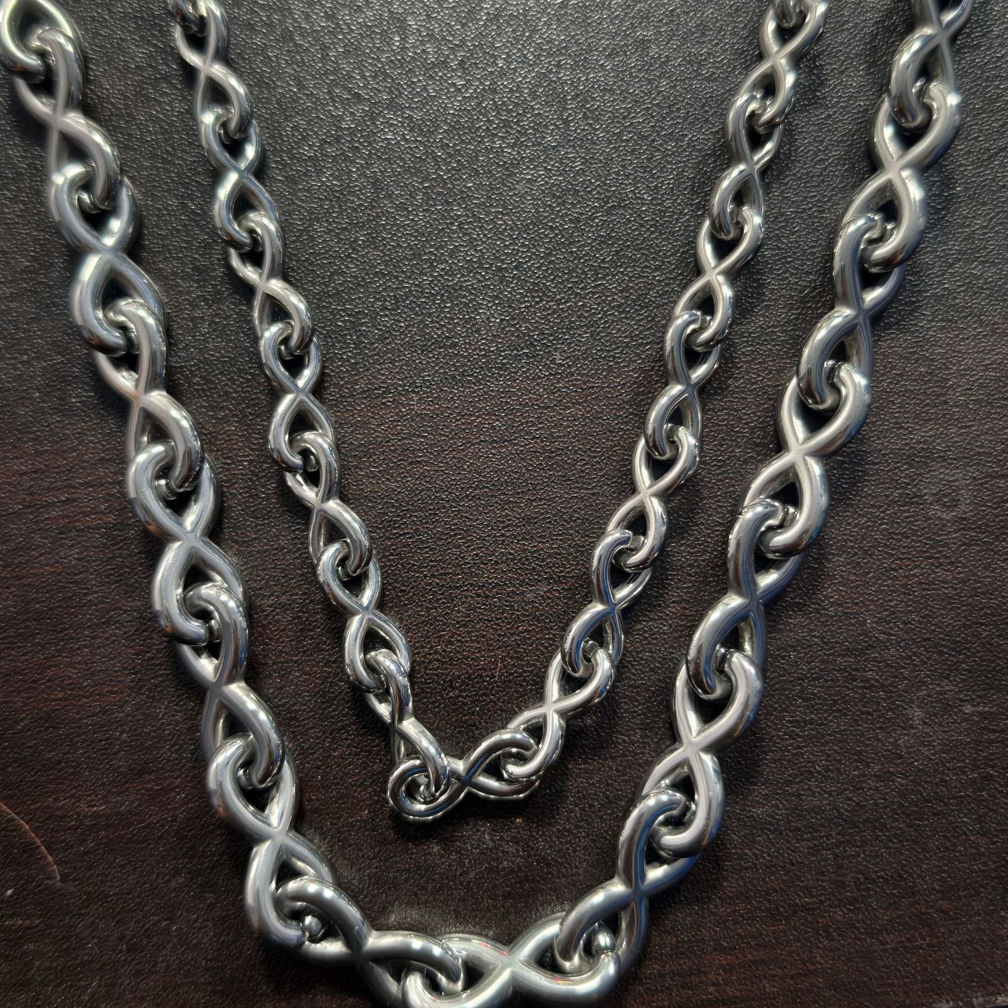 Ice Cream Surgical Steel Chain Necklace In 304 Stainless Steel With 0.03µm Coating Thickness For Adults, Handmade Chain