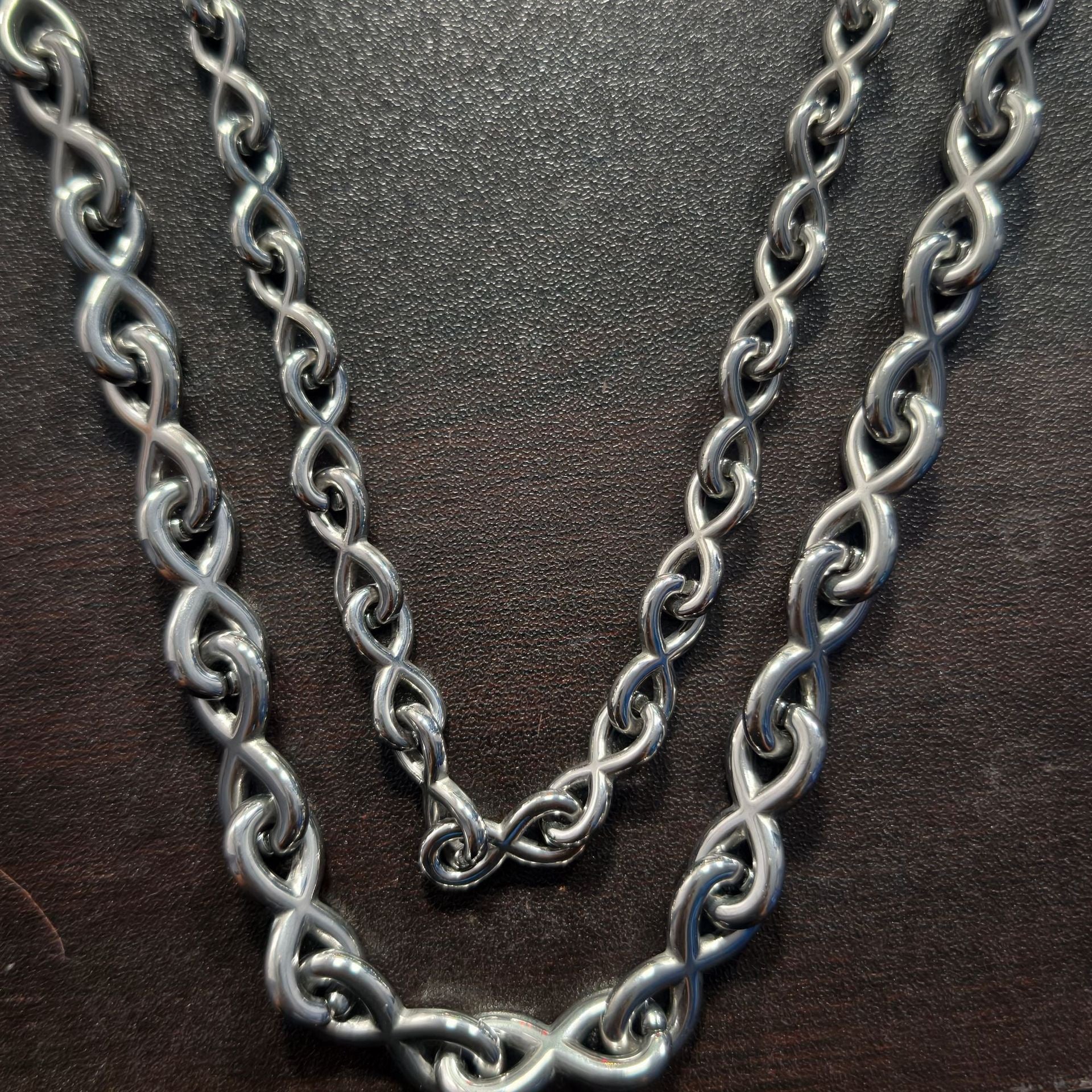 Ice Cream Surgical Steel Chain Necklace In 304 Stainless Steel With 0.03µm Coating Thickness For Adults, Handmade Chain