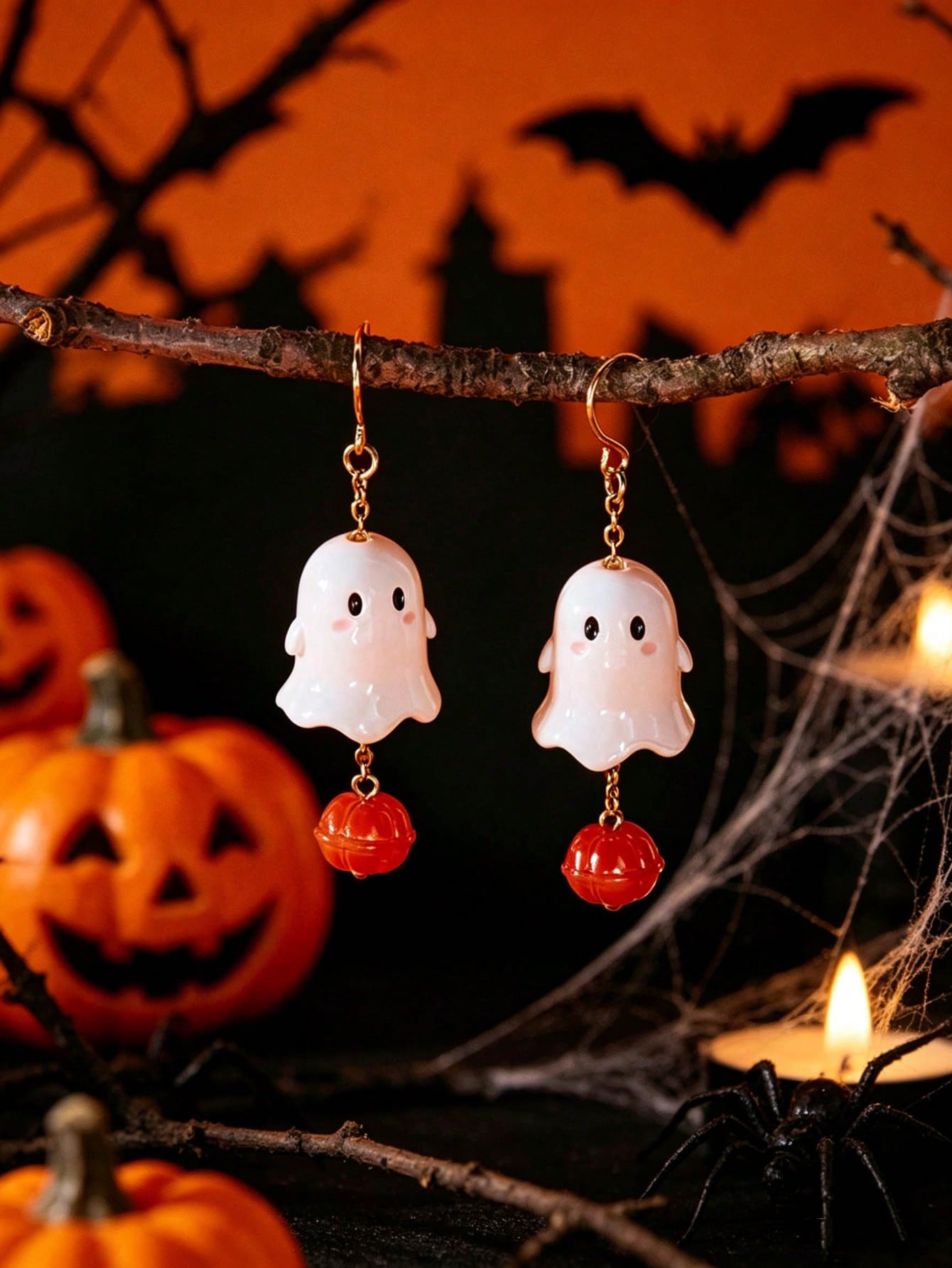 Funny Animal Resin Ear Hook Earrings For Women Featuring Zinc Alloy Ear Pins, Stylish Drop Earrings