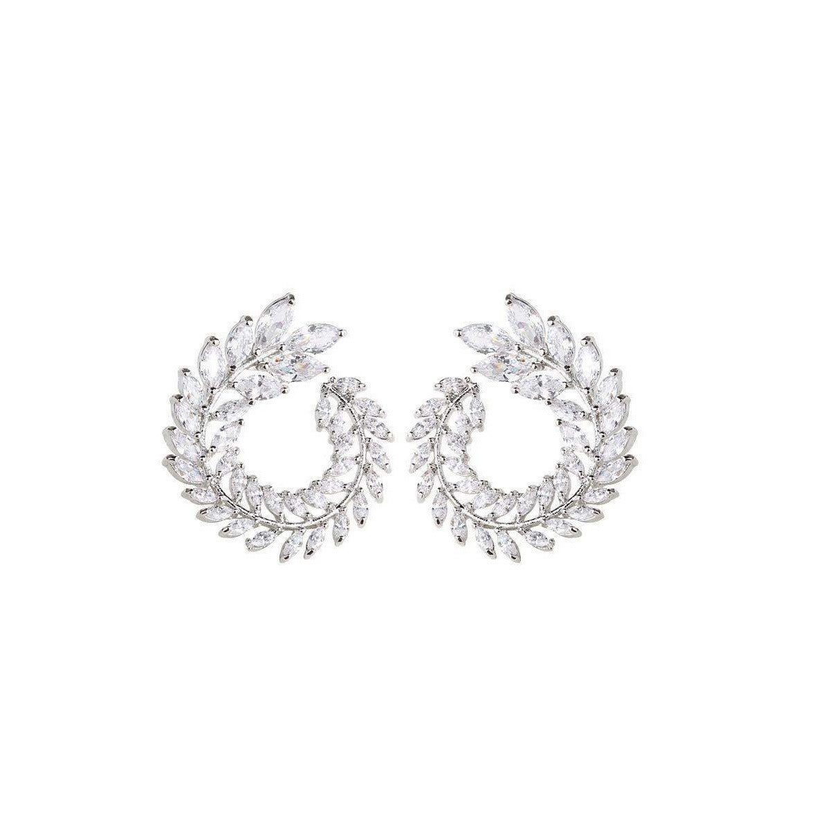 Sweet Style Silver Alloy Earrings Featuring Elegant Design For Everyday Wear