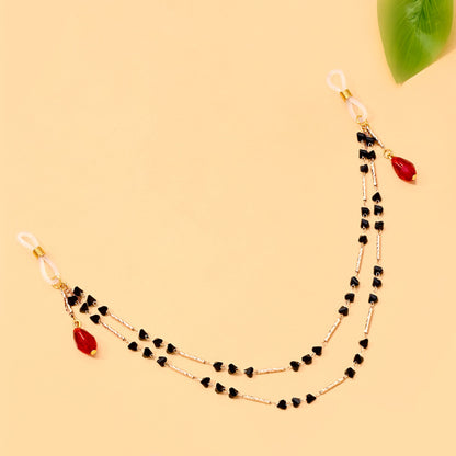 Red Alloy Body Chain For Women Featuring Crystal Pattern, Perfect Chest Jewelry For Nightclub