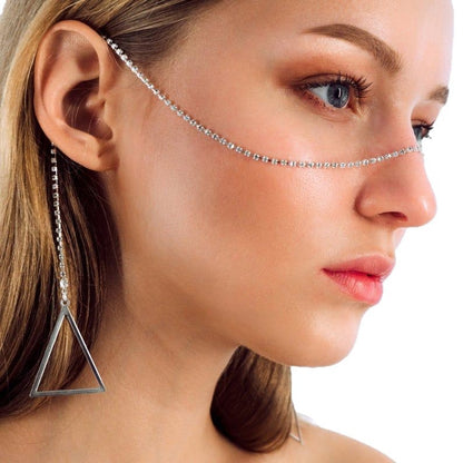 Christmas Party Mask Made Of Acrylic, Perfect For Festive Celebrations And Holiday Parties