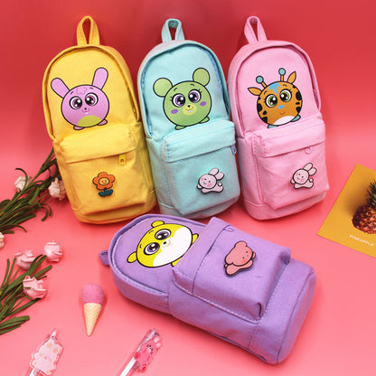Canvas Pencil Case Featuring Durable Material For Everyday Use