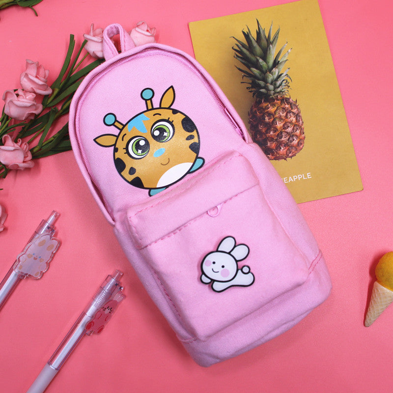 Canvas Pencil Case Featuring Durable Material For Everyday Use