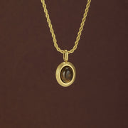 X11367-Oval Tiger's Eye