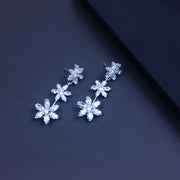 Three Little Flowers Silver