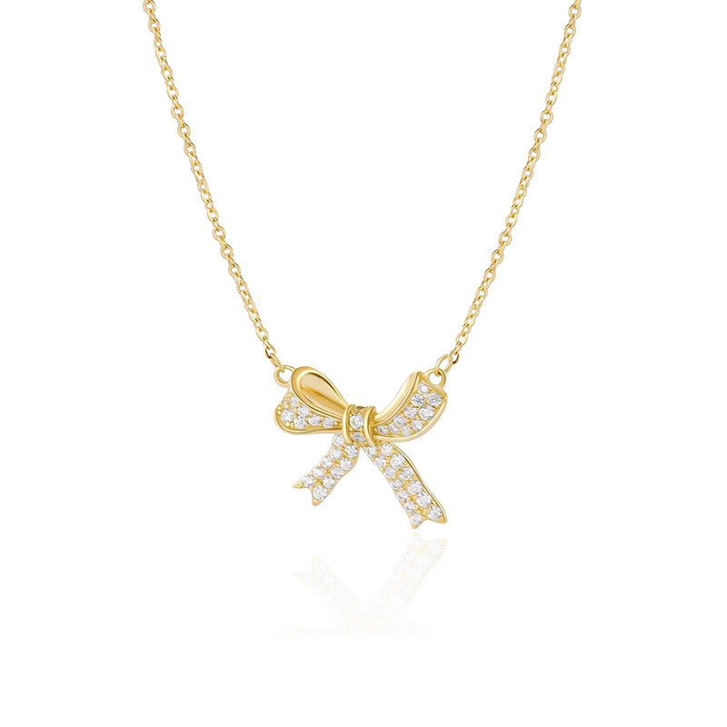 Geometric Jewelry Set For Women With KC Golden Plated Alloy And Zircon, Featuring 0.01µm Plating And Slider Chain