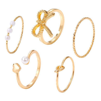 Geometric Jewelry Set For Women With KC Golden Plated Alloy And Zircon, Featuring 0.01µm Plating And Slider Chain