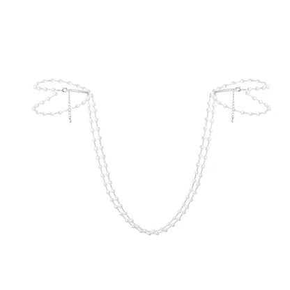 Silver Pearl Bracelet For Women In Alloy, Elegant And Stylish Accessory