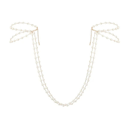 Silver Pearl Bracelet For Women In Alloy, Elegant And Stylish Accessory