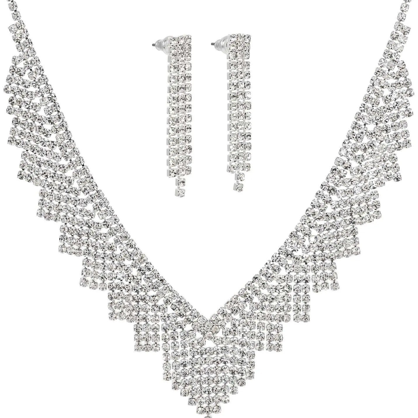 Women’s Jewelry Set Featuring Tassel Pattern In Dyed Black Alloy, Perfect For Wedding, 1 Set
