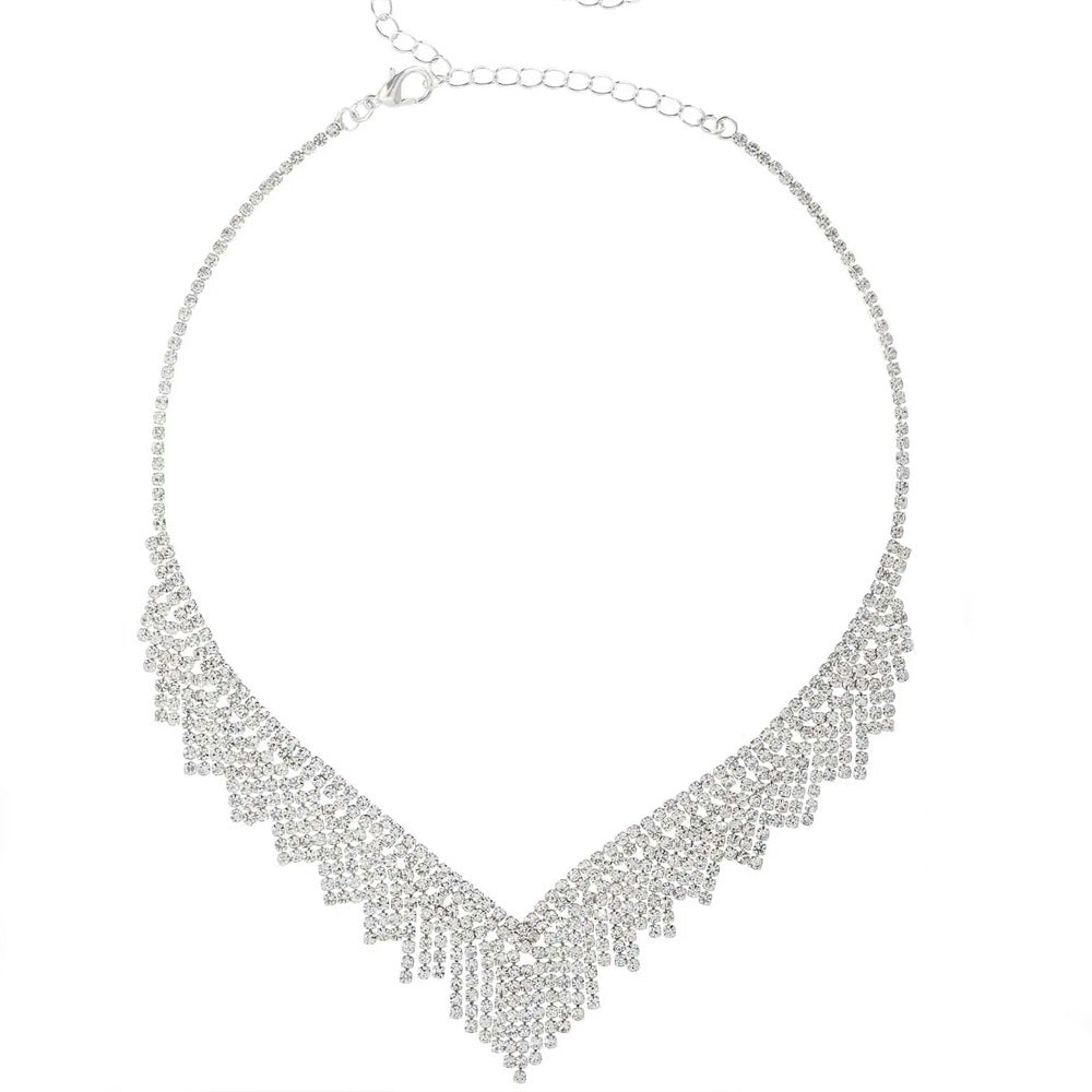 Women’s Jewelry Set Featuring Tassel Pattern In Dyed Black Alloy, Perfect For Wedding, 1 Set