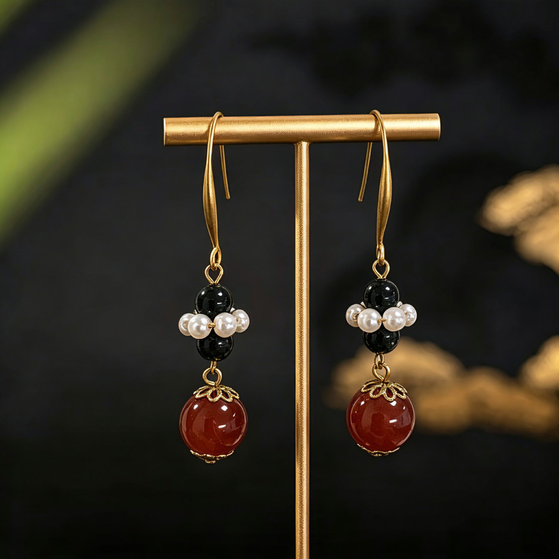 Ethnic For Unisex Earrings Featuring 925 Sterling Silver Studs In Retro Style With Zinc Alloy