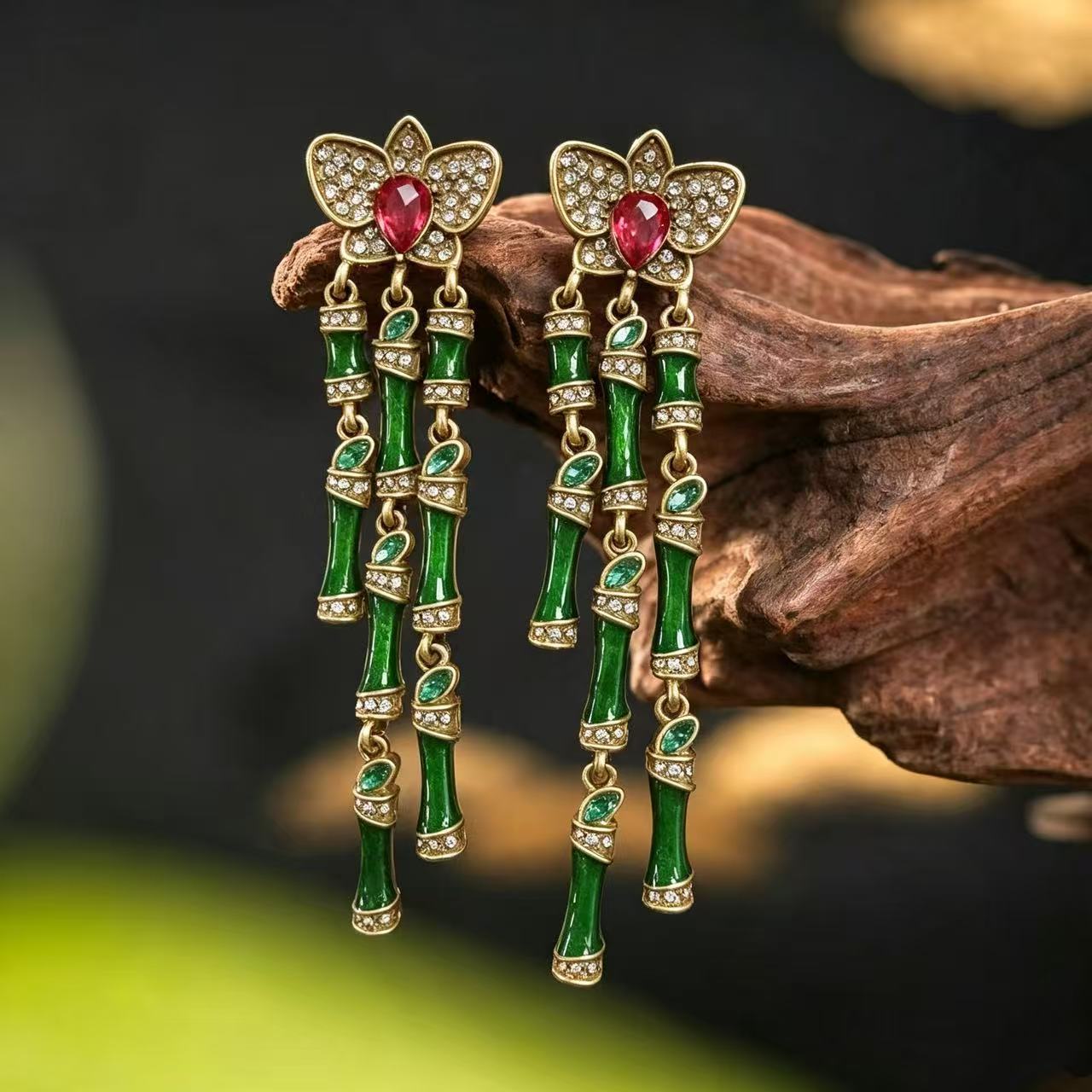 Butterfly Tassel Earrings For Unisex Featuring Zinc Alloy Material And 925 Sterling Silver Stud Posts In Silver