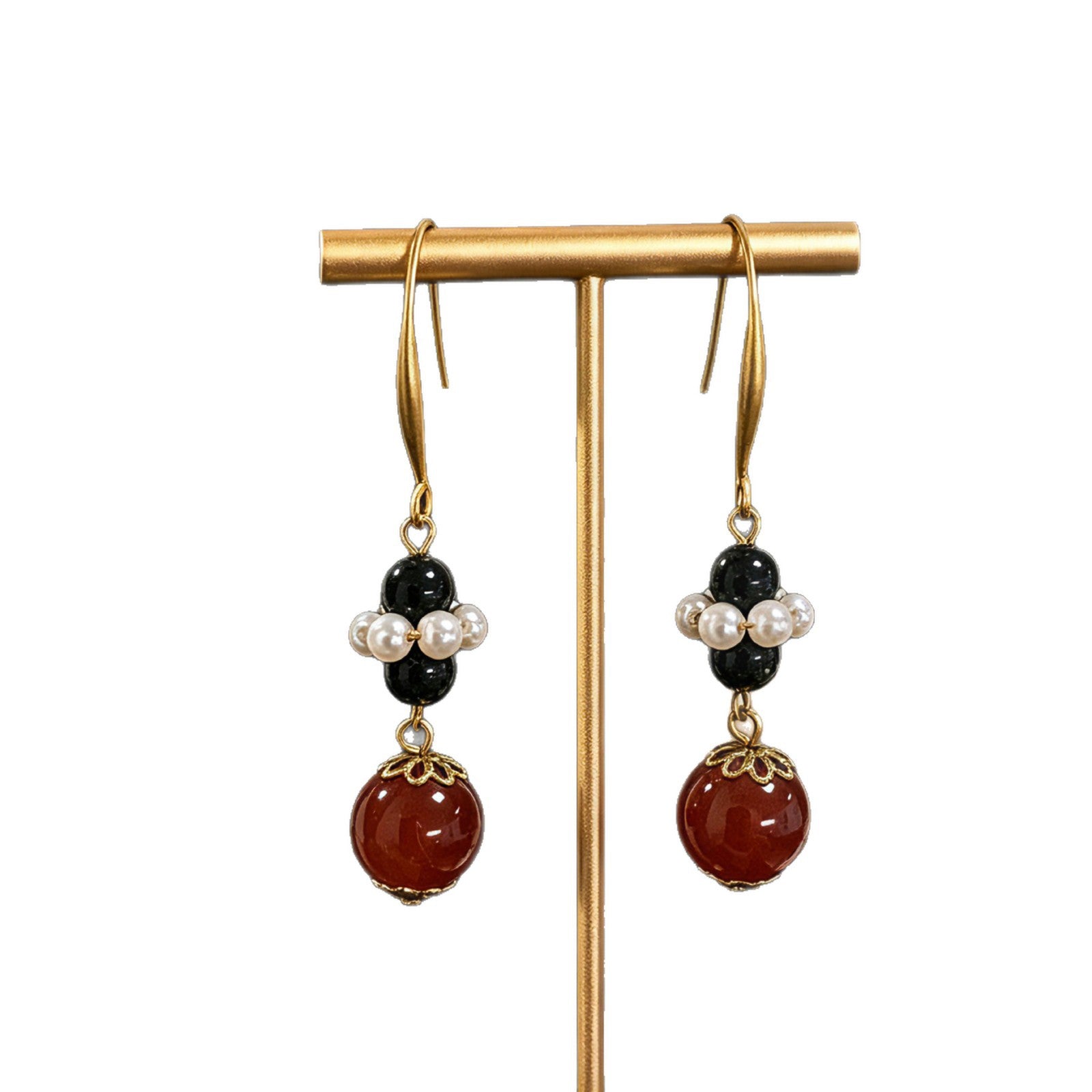 Ethnic For Unisex Earrings Featuring 925 Sterling Silver Studs In Retro Style With Zinc Alloy