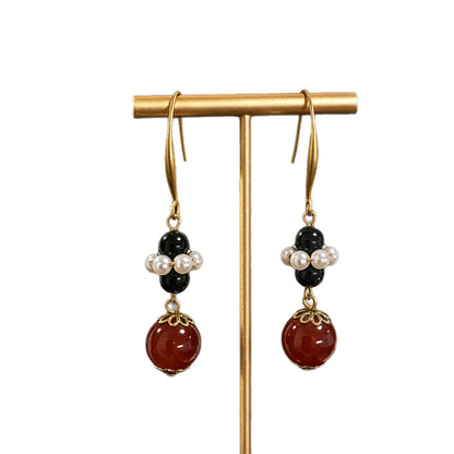 Ethnic For Unisex Earrings Featuring 925 Sterling Silver Studs In Retro Style With Zinc Alloy