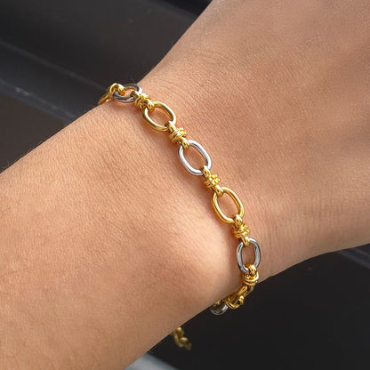 Waterproof Non Tarnish Necklace For Women Featuring Titanium Steel Chain With 18K Real Gold Plated Electroplated Finish