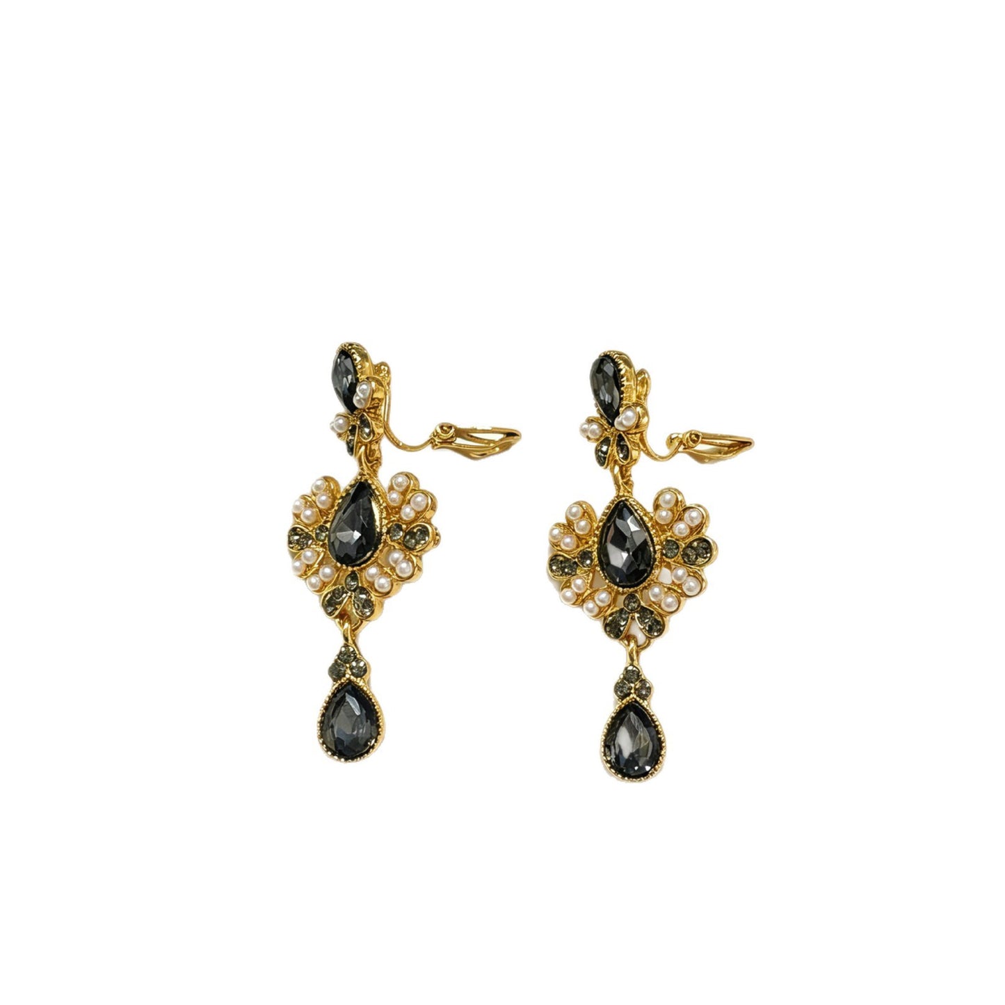 For Unisex Gold Stud Earrings Featuring Electroplated Finish And 925 Sterling Silver Posts In Retro Style