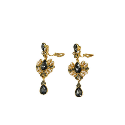 For Unisex Gold Stud Earrings Featuring Electroplated Finish And 925 Sterling Silver Posts In Retro Style