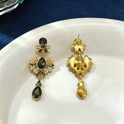 For Unisex Gold Stud Earrings Featuring Electroplated Finish And 925 Sterling Silver Posts In Retro Style