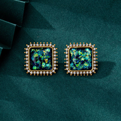 Bow Tie Stud Earrings For Unisex Featuring Zinc Alloy With Crystal Inlay And 925 Sterling Silver Posts In Retro Style