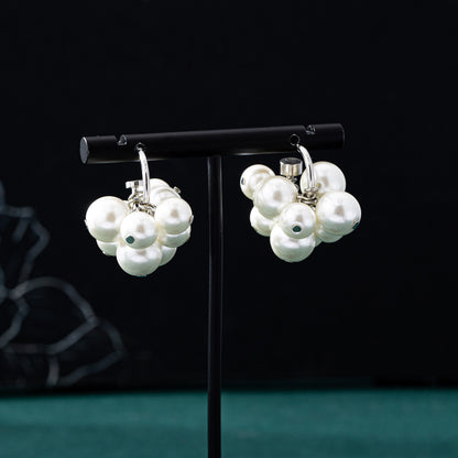 Tassel Earrings For Unisex Featuring Zinc Alloy Craft And 925 Sterling Silver Studs In Silver