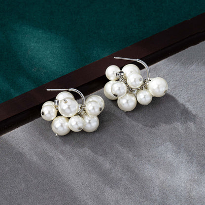 Tassel Earrings For Unisex Featuring Zinc Alloy Craft And 925 Sterling Silver Studs In Silver