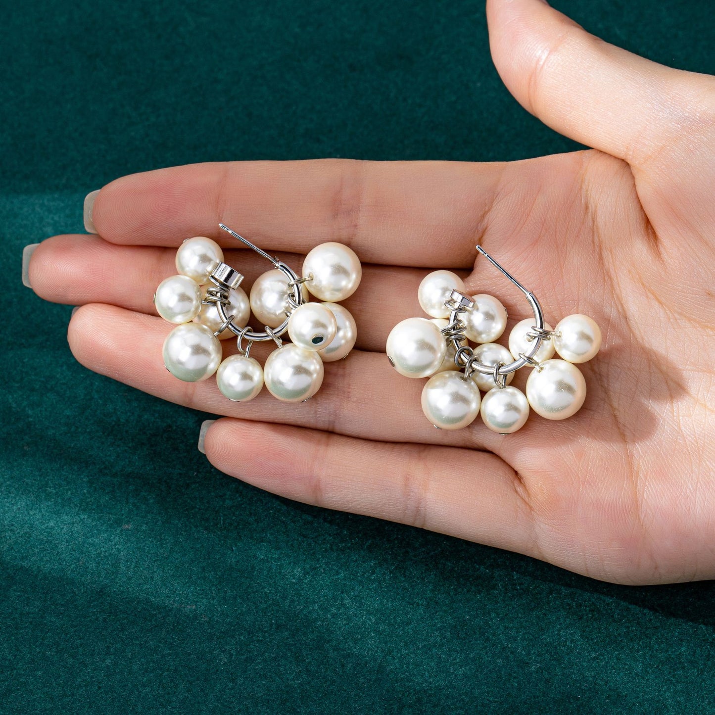 Tassel Earrings For Unisex Featuring Zinc Alloy Craft And 925 Sterling Silver Studs In Silver