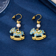 Blue Ear Clip
