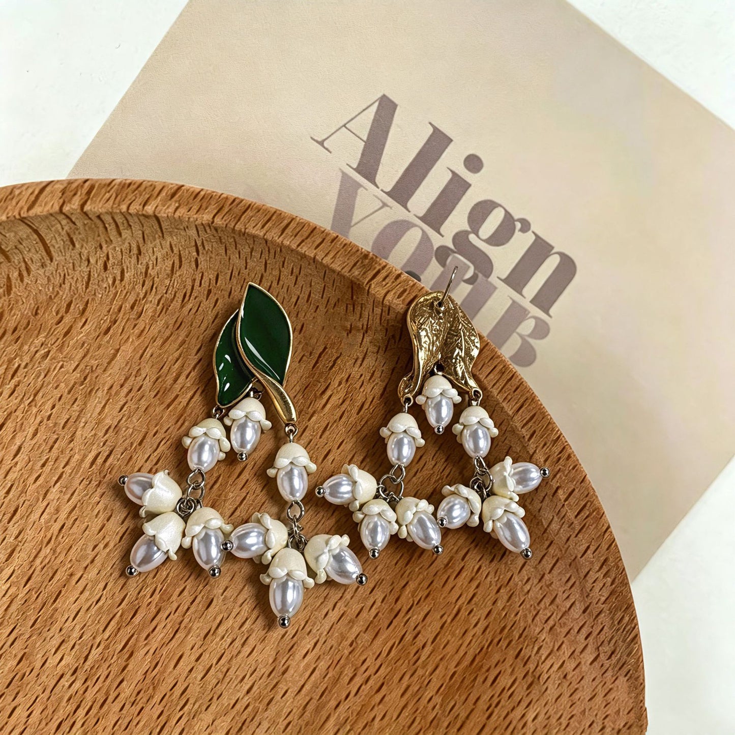 Flowers Stud Earrings For Unisex Featuring Enamel Craft And Rhinestones Inlay, Made With 925 Sterling Silver And Zinc Alloy