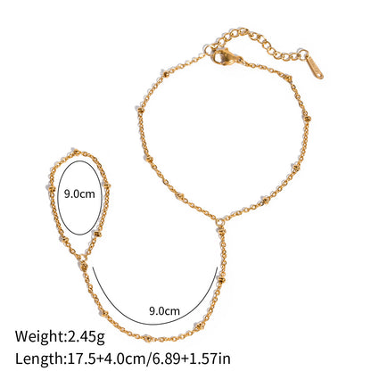 Pearl Bracelet For Women, Waterproof Non Tarnish Stainless Steel With Golden Plated Electroplated Finish And Zircon Inlay