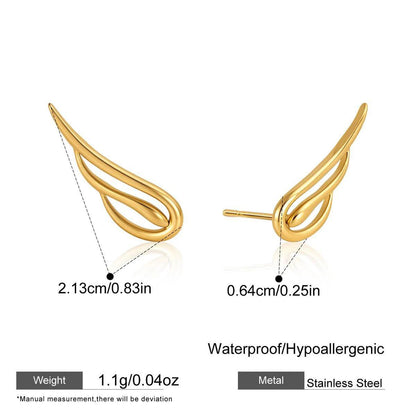 Sweet Tassel Earrings For Women With Titanium Steel Ear Pins And Zircon Inlay