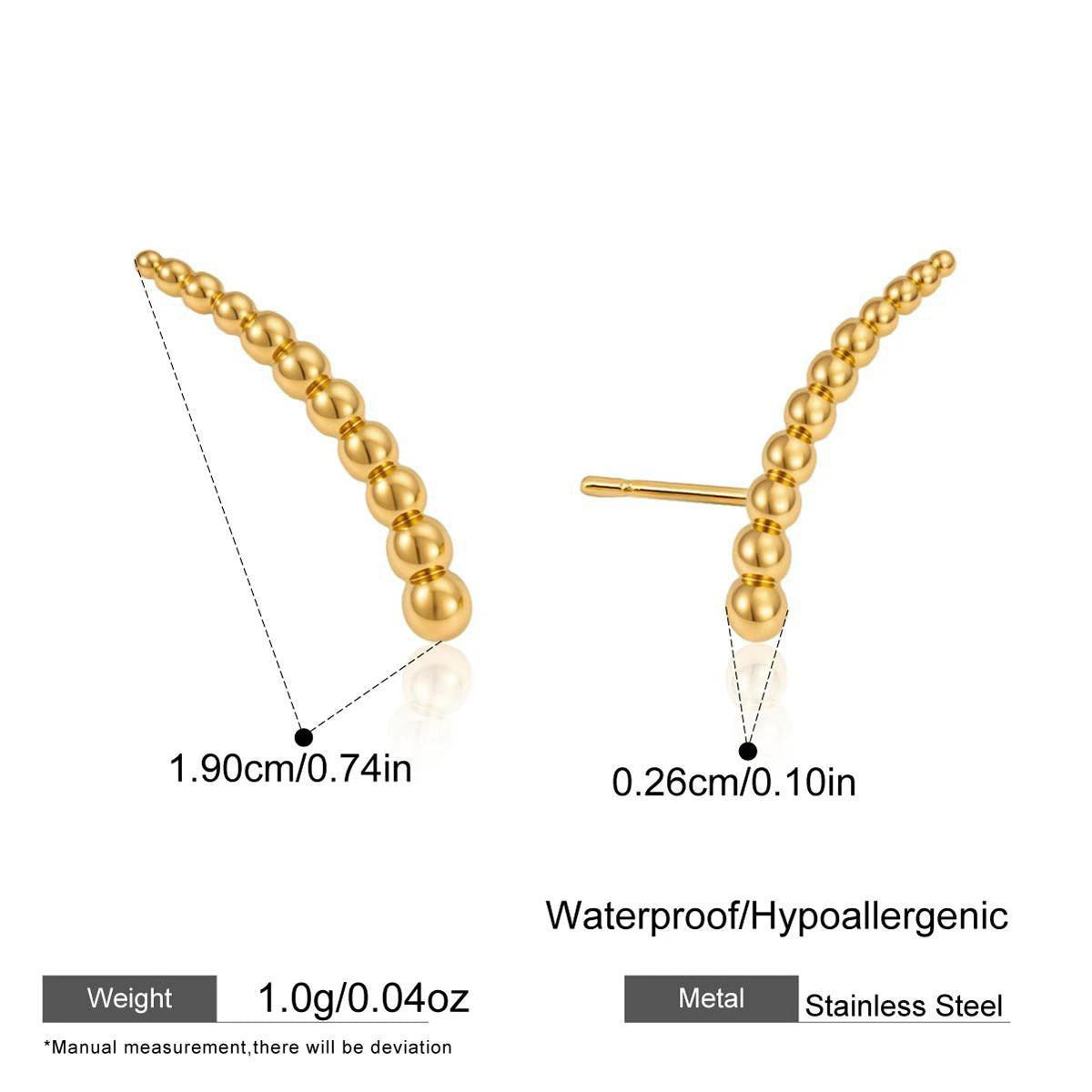 Sweet Tassel Earrings For Women With Titanium Steel Ear Pins And Zircon Inlay