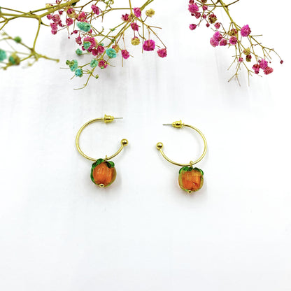 Tribal Retro Stud Earrings For Women With Glass And Artificial Gemstones, Perfect For Wedding