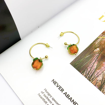 Tribal Retro Stud Earrings For Women With Glass And Artificial Gemstones, Perfect For Wedding