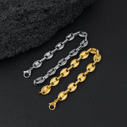 9mm Gold Bracelet
