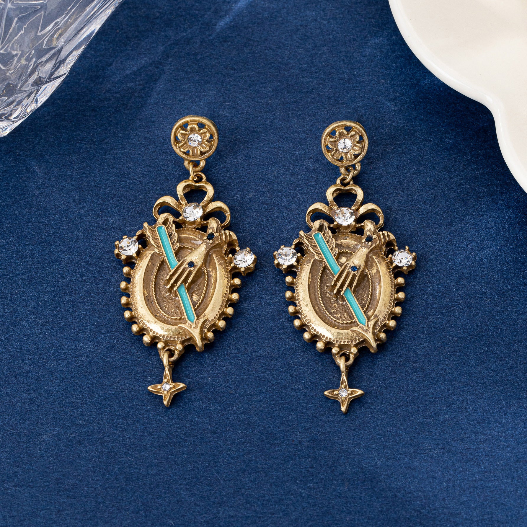 Geometric Stud Earrings For Unisex Featuring Silver Zinc Alloy With Electroplated Finish And 925 Sterling Silver Posts