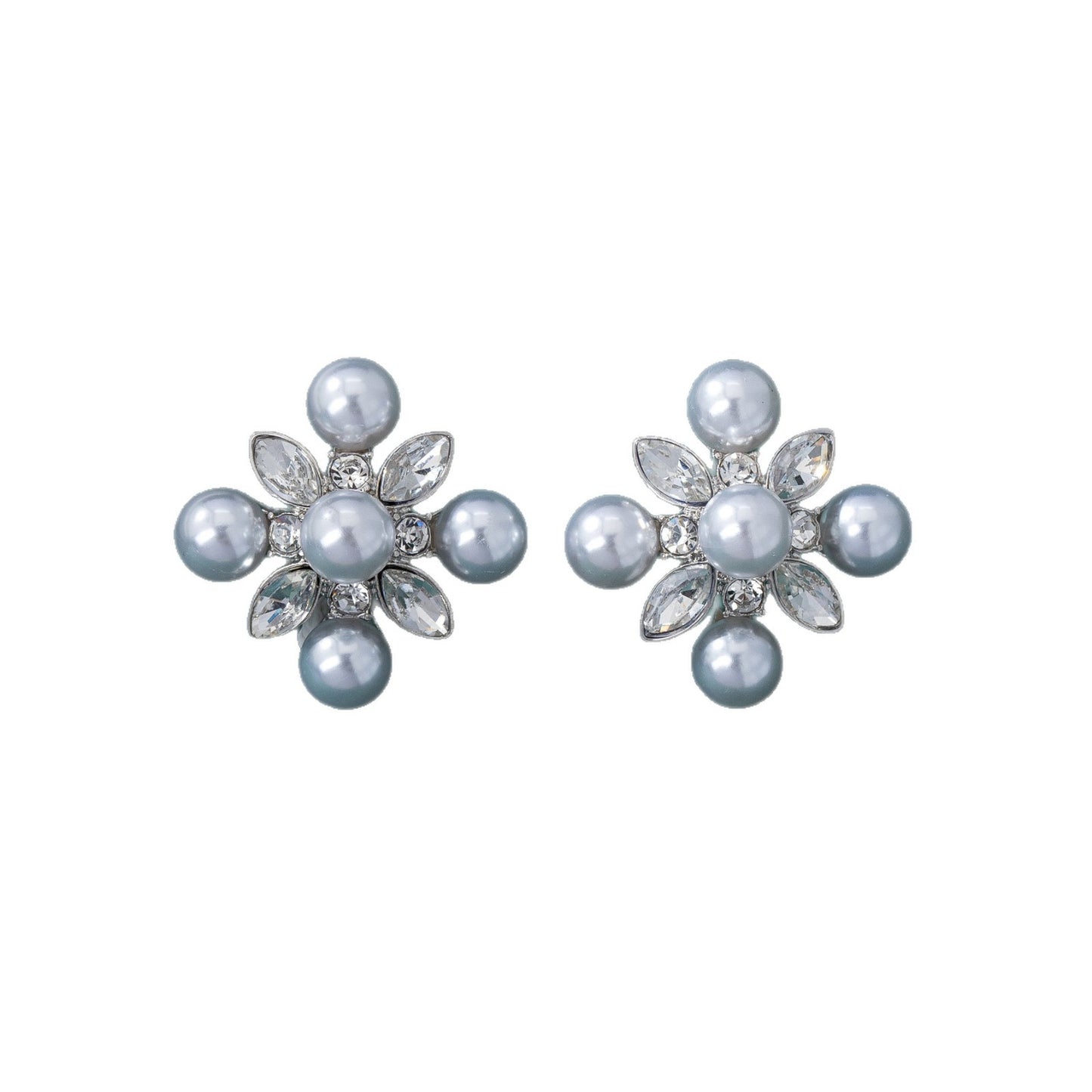 Elaborate Bow Tie Stud Earrings For Unisex Featuring Zinc Alloy With Zircon Inlay And 925 Sterling Silver Posts