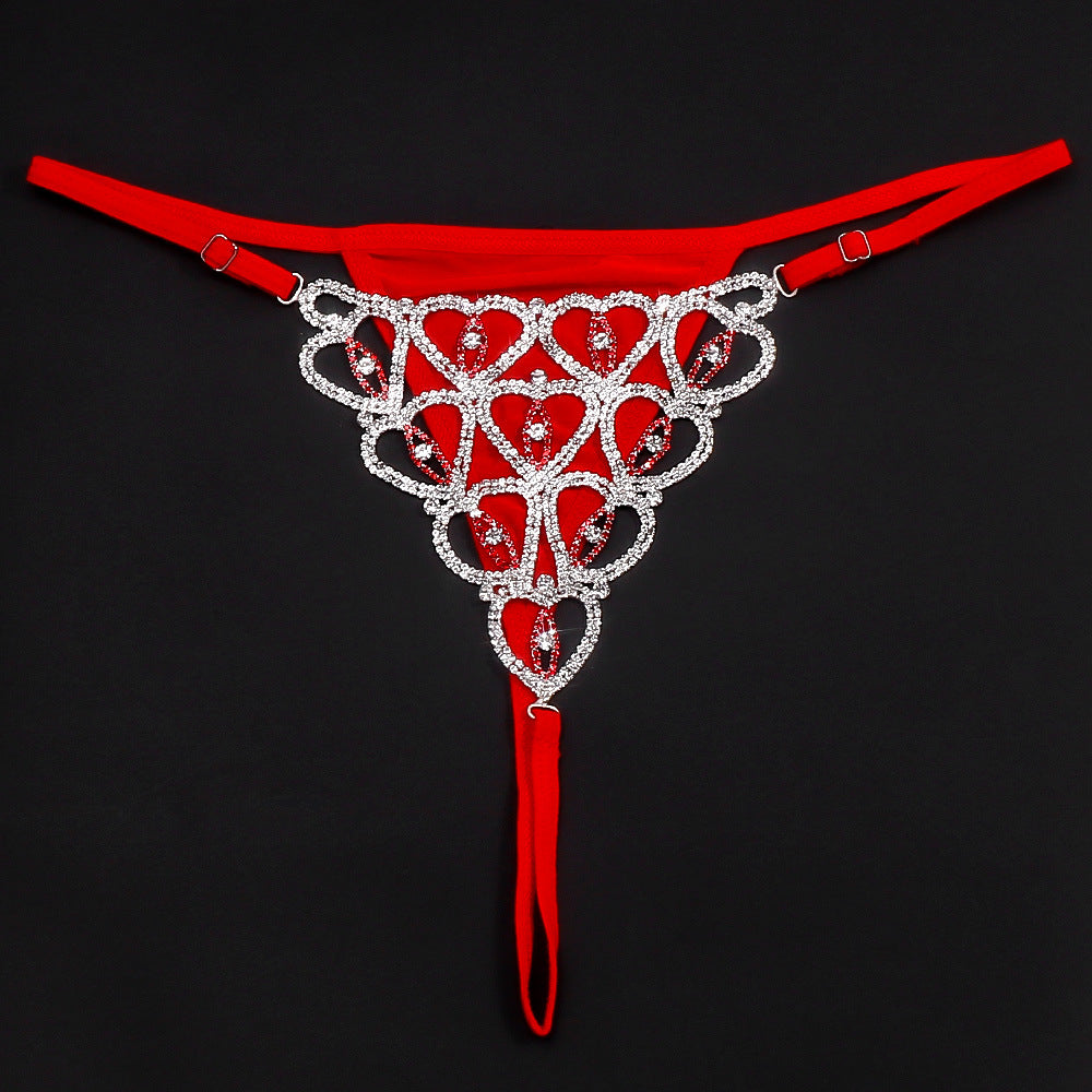 Heart Shape Body Chain For Women In Alloy With Silver Plated Electroplated Finish Featuring Artificial Gemstones