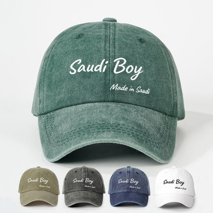 Modern Style Outdoor Baseball Cap For Adults With Curved Brim, Made Of Polyester Featuring Embroidery