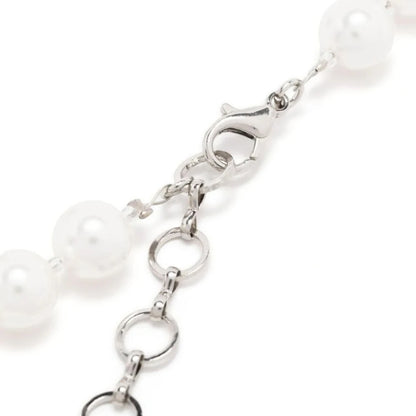 Silver Butterfly Necklace For Women Featuring Rhinestone Pendant Made Of Alloy
