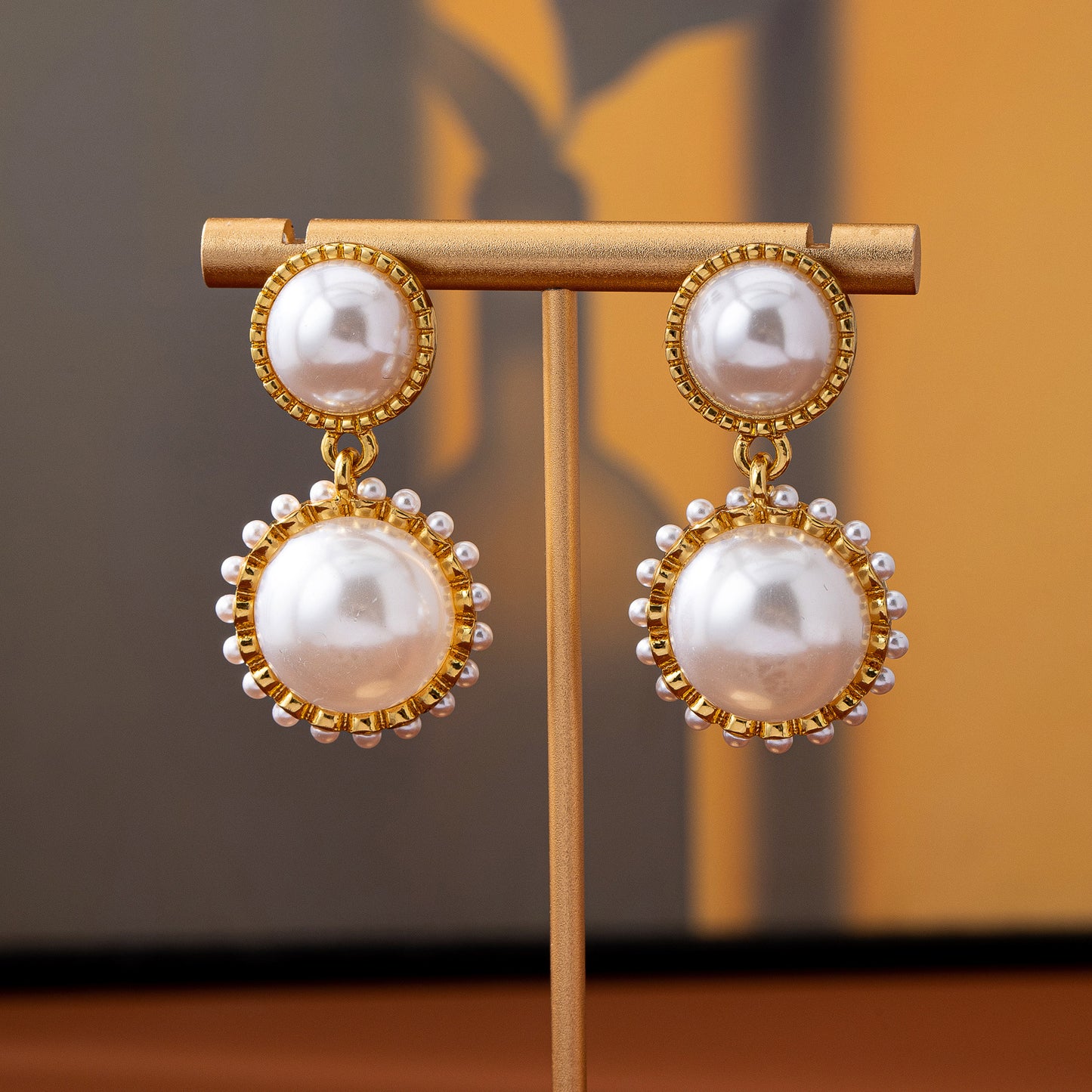 For Women Retro Stud Earrings Featuring Epoxy Craft And 925 Sterling Silver Alloy In Silver