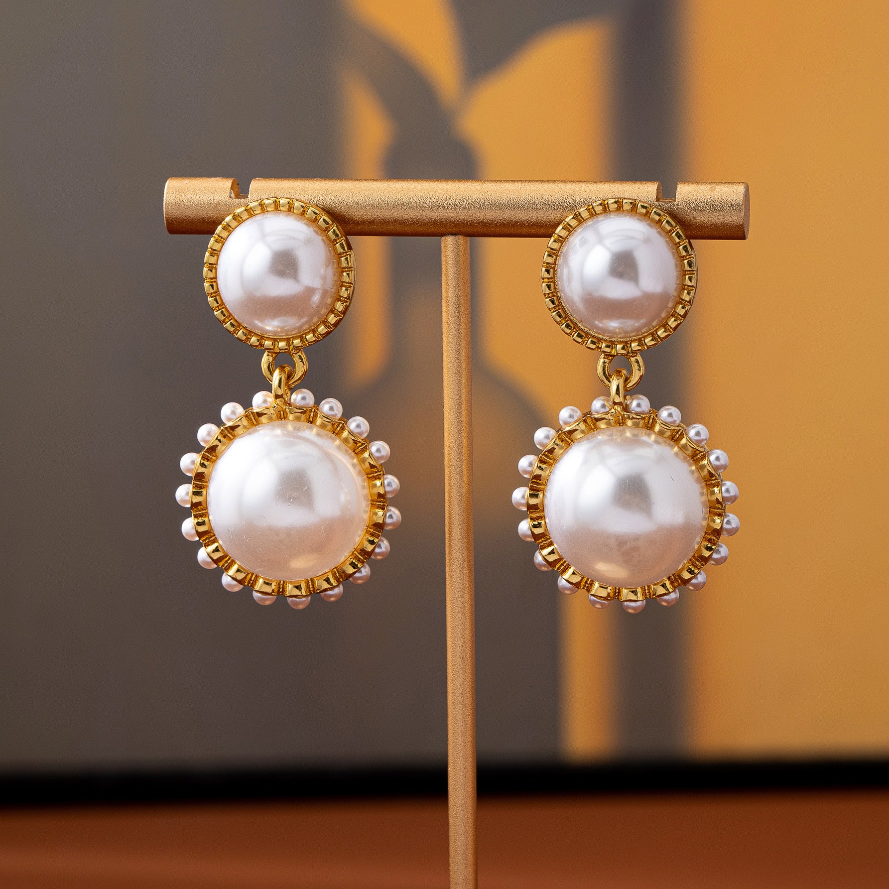 For Women Retro Stud Earrings Featuring Epoxy Craft And 925 Sterling Silver Alloy In Silver